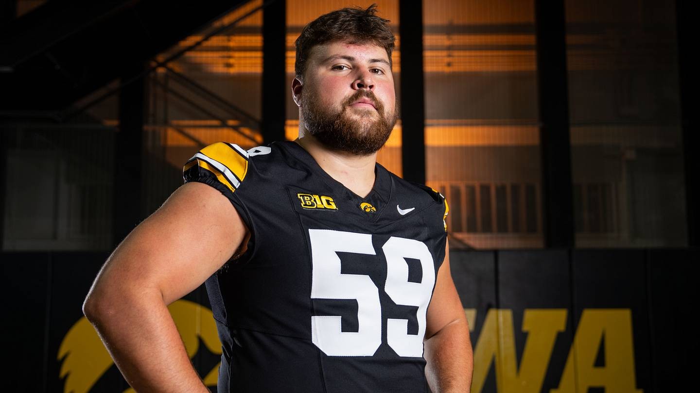 Iowa Hawkeyes Offensive Line Ready for Week 1 Showdown with Northern Illinois