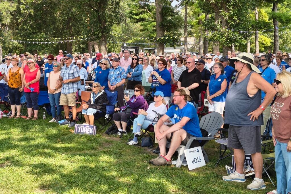Democrats at Polk County Steak Fry push term limits, back Turek for Senate