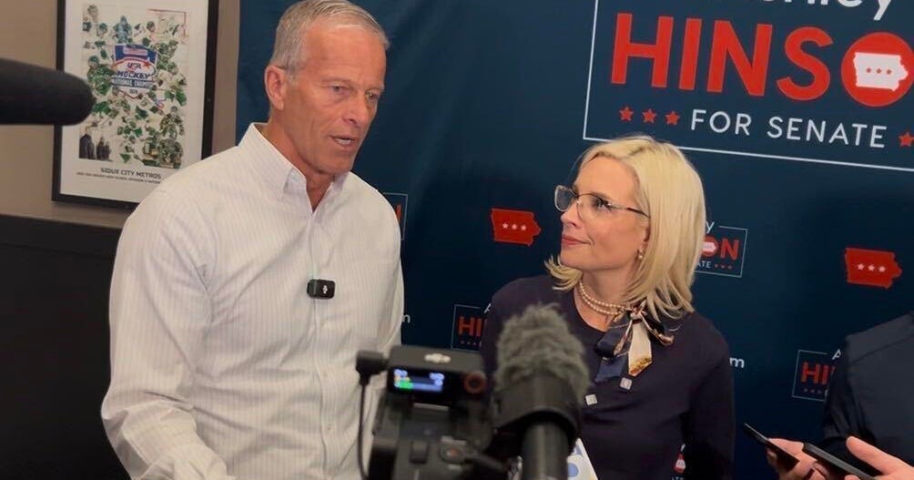 Thune Joins Hinson in Sioux City as Iowa Becomes Key to Senate Majority