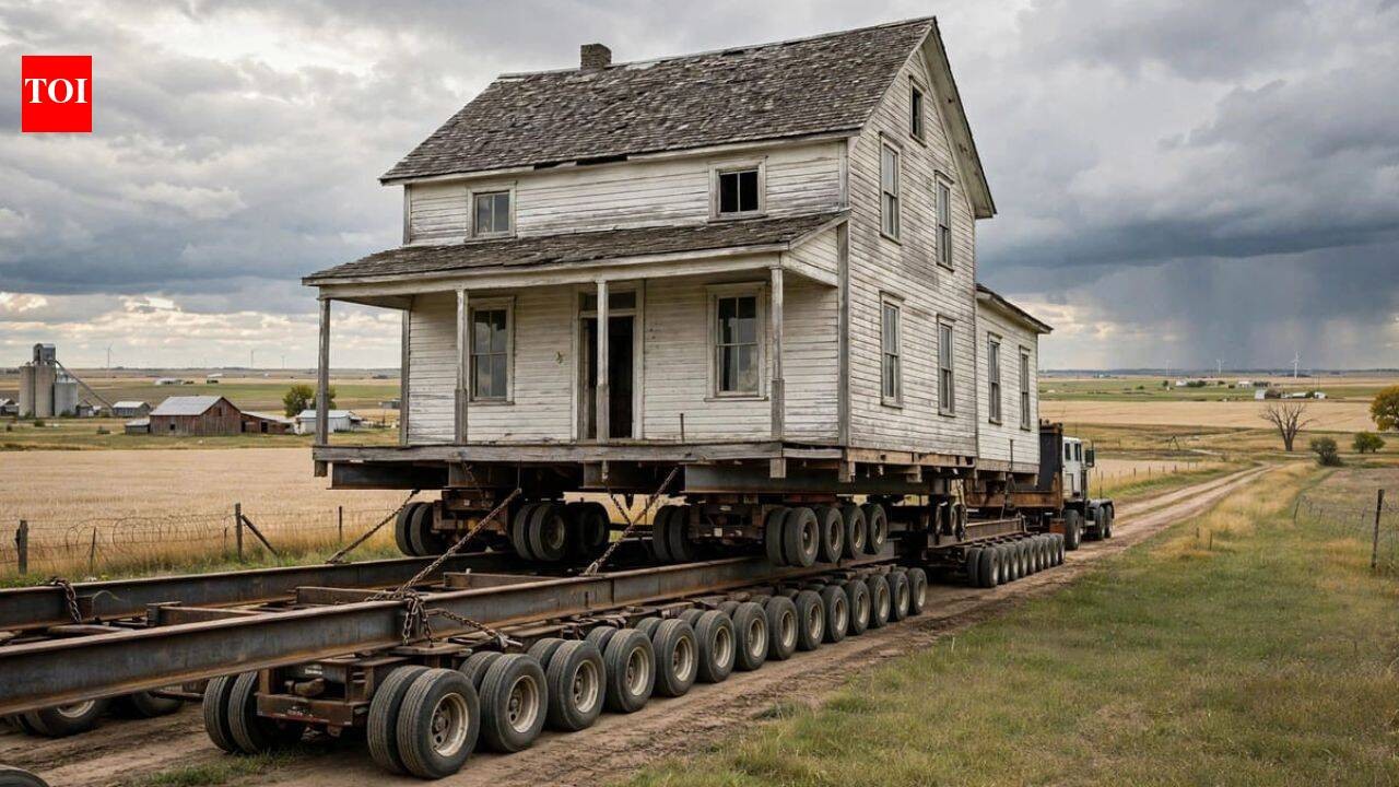 North Dakota Family Spends $380,000 to Move 112-Year-Old Ancestral Home